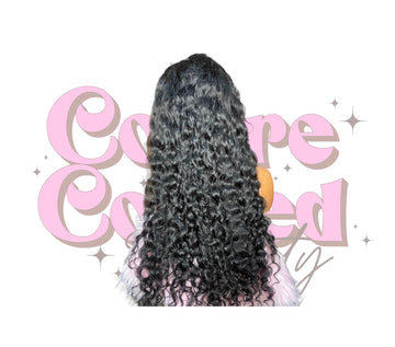 Hd Italian curly lace front wig
